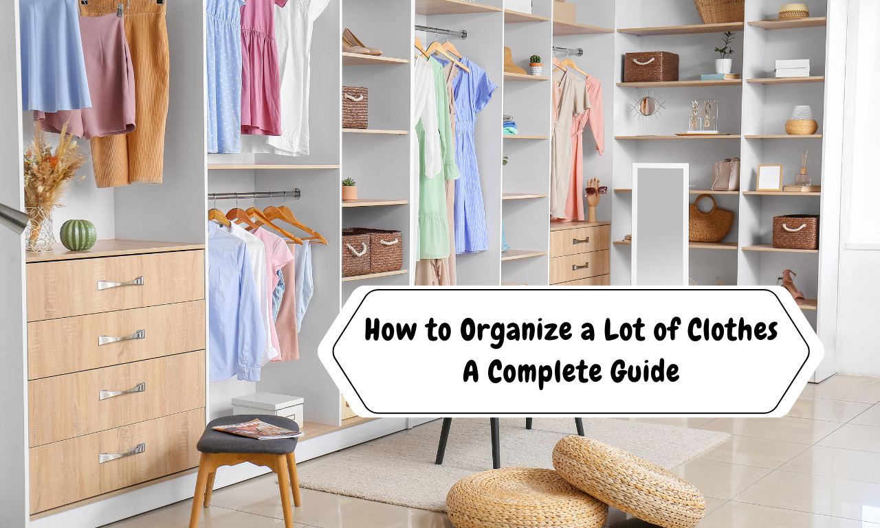 How to Organize a Lot of Clothes: A Complete Guide