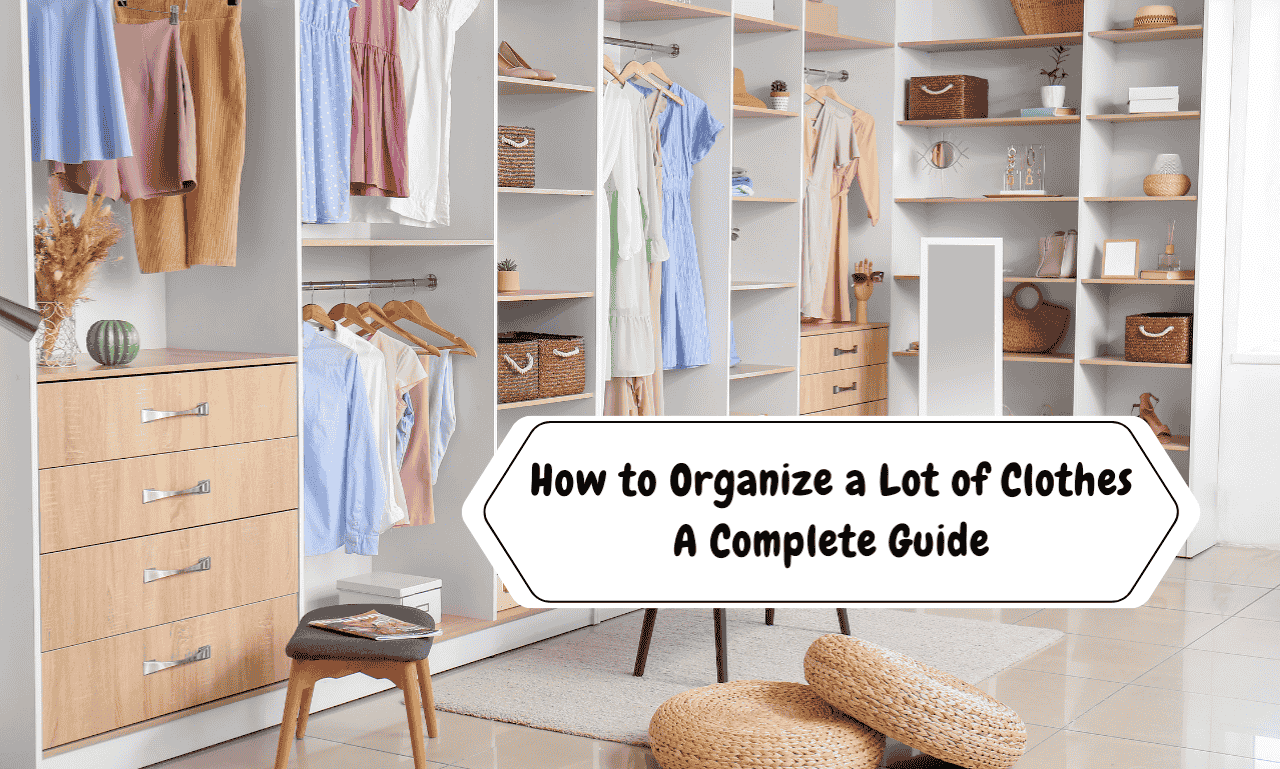 How to organize a lot of clothes: A Complete Guide