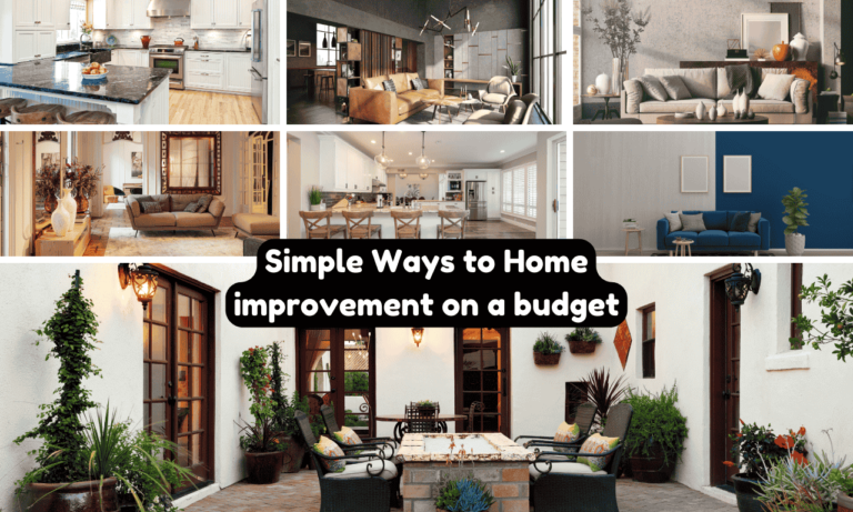 Simple Ways to Home improvement on a budget