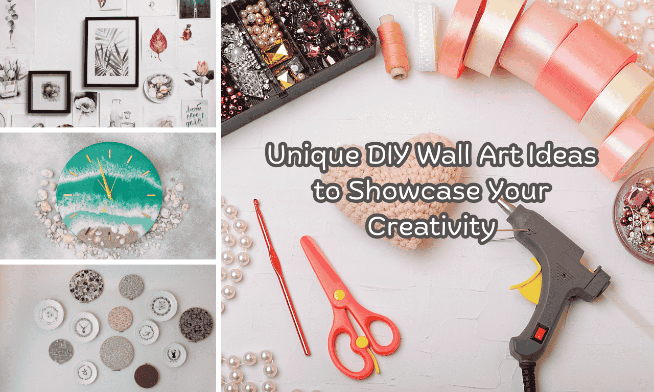 Unique DIY Wall Art Ideas to Showcase Your Creativity