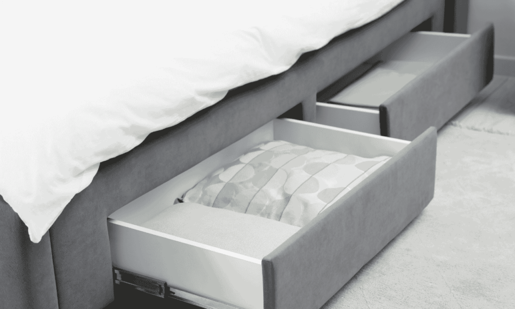 Use Under-Bed Storage