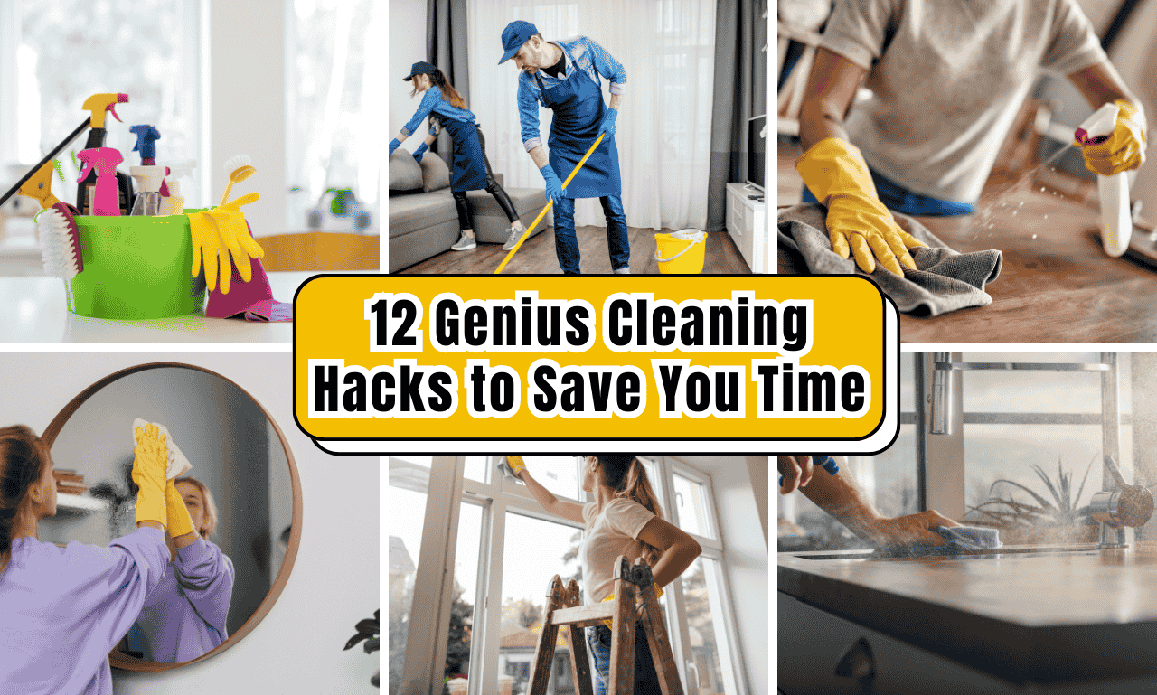 Cleaning Hacks to Save You Time